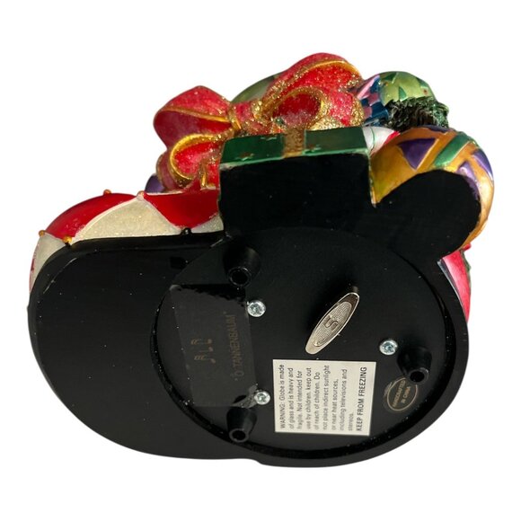 Christopher Radko Harlequin Stocking Musical Snowglobe – 2006 – O Tannenbaum – W - Picture 9 of 9